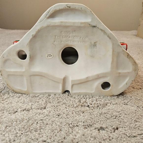 Vintage Coca Cola Scooter's Drive In Christmas Village Lighted Building 1996 - Picture 8 of 12